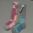 ANTSANG Kids Merino Wool Ski Socks for Girls Boys Teen Thermal Thick Warm Winter Hiking Knee High Stocking Stuffers Socks for Skiing Snowboarding(Skate B, 4-7 Y)