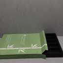 Purawood Bamboo Drawer Organizer - Expandable Silverware Organizer & Utensil Organizer, Cutlery Tray with Dividers, 7-9 Slots - Premium Kitchen Drawer Organizer for Utensils & Flatware (Black)