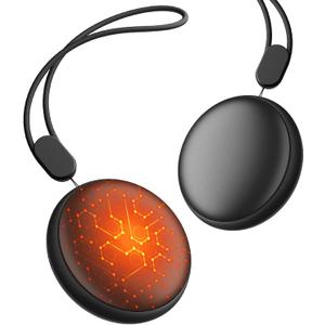 Pocket Size Hand Warmers Rechargeable 2 Pack, 20Hrs Long Safe Heat, 0.5S Instant Heating, Ultra Thin Electric Hand Warmers, 5 Levels Heating Fits in Gloves, Hunting Camping Hiking Essentials