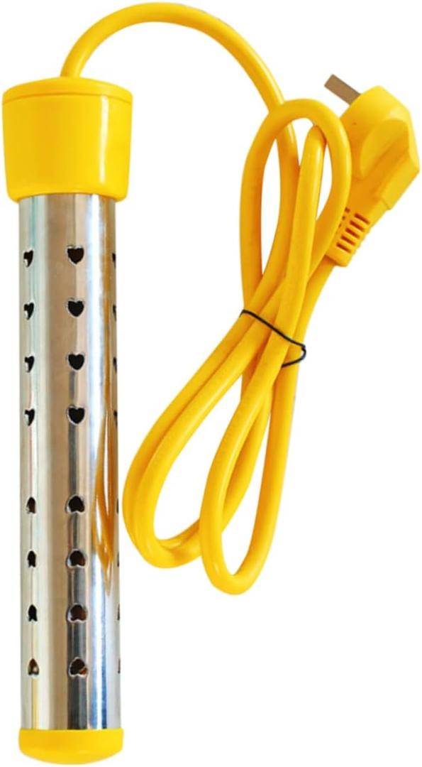 ARTIBETTER Electric Hot Water Heater Portable Immersion Heater Solid Structure Auto-off Function for Safety for Camping Rv Shower and Pool