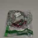 6-inch Beaded Berry Wreath Candlering Candle Ring Ornament Christmas Red