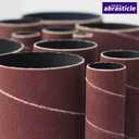 18 Pack Spindle Sander Sleeves, Sanding Sleeves for Oscillating Sander, 80 150 240 Assorted Grit Sandpaper, 4-1/2" Length, 1/2",3/4",1",1-1/2", 2", 3" Diameter