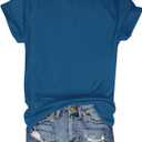 Shirt for Women Blue Medium