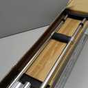 Adjustable Knee Support Crutch, No-Slip Kneepad & Ergonomic Handle, Lightweight Aluminum Mobility Aid for Broken Ankle, Foot Surgery Recovery (Large)