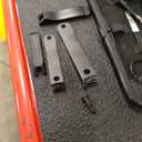 ASH ISLAND Nail Clippers Set - Black Stainless 12 in 1 For Men And Women Manicure Pedicure Travel Kit Luxury Nail File Sharp Nail Scissors Fingernails Toenails with Portable Stylish Case