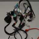 Complete Wiring Harness Kit ATV Wire Harness for Taotao Chinese 4 Wheeler 50cc 70cc 110cc 125cc Pit Quad Dirt Bike Parts with Electrics Stator Coil CDI Solenoid Relay by BOOTOP PIN