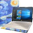 Alapmk Protective Case for 14" HP Pavilion x360 - Compatible with HP Pro C640, C645 Chromebooks & 14a-naXXXX - Starry Night
