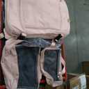 Carry on Travel Backpack, 40L Large Flight Approved Traveling Backpack with luggage Structure for Women
, College, Work, Pink