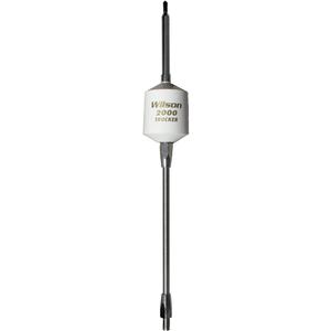 Wilson 305-497 T2000 Series Black Mobile CB Trucker Antenna with 10-Inch Shaft 49-Inch Steel Whip 3500 Watts AM|FM Ready CB Radio Antenna - White