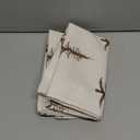 Brown Christmas Pillow Covers 18x18 Inch Winter Xmas Tree Throw Pillows for Couch Soft Durable Cushion Covers Holiday Farmhouse Pillow Cases for Bed Sofa Decor Set of 2