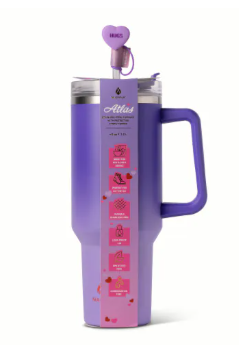 Manna Valentines™ Atlas Tumbler Stainless Steel - Purple Ombre