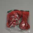Soft Cotton Rope, 32 feet / 10m Rope, 8mm Thick, Soft Rope, Long Rope, Soft Tying Rope (Red+Red)