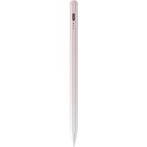 Stylus Pen, Active Stylus Pen Compatible for iOS and Android Touchscreens/Phones, Rechargeable with Dual Touch Screen, Stylus Pencil for A-pple/Android/Tablet, 16.5CM,Pink
