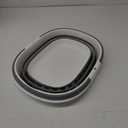 Compact Collapsible Laundry Basket, Small Size Pop-Up Hamper Perfect for Bedroom Side,Bathroom,Travel, Not for Large Families, Foldable with Handle, Measures 16 x 12.5 x 9.5 In, (Gray)