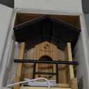 TT Nature Bird Feeder with Camera, Upgraded 1.5L Smart Birdhouse Al Identify for 10000 Plus Species, Auto Capture & Real-time Notifications, Ideal Gift for Bird Lovers (Iron Roof)