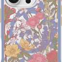 OtterBox iPhone 16 Pro Symmetry Series Clear Case - Floral Purple