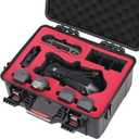 Professional Mavic 4 Pro Hard Case, Waterproof Travel Carrying Case Bag for DJI Mavic 4 Pro Creator/Fly More Combo, Fits for DJI RC Pro 2/ RC 2 Remote & Accessories