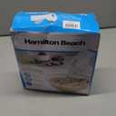 Hamilton Beach 6-Speed Electric Hand Mixer with Whisk, Traditional Beaters, Snap-On Storage Case, 250 Watts, White