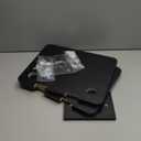 WALI Floating TV Shelf, 2 Tier Projector Shelf for DVD Players, Routers, Game Consoles, Cable Boxes, Living Room Decor Accessories, Wall Mount Shelves Holds Up to 22lbs (CS202NB), 2-Shelf, Black