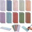 100 Pcs Colorful Book Review Bookmarks Book Marker Reading Log Bookish Gift for Readers Reading Page Markers to Review Tracker