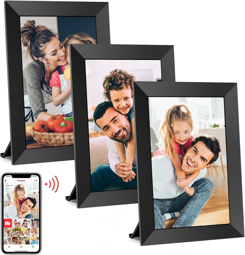 Frameo Digital Photo Frames WiFi 3 Pack