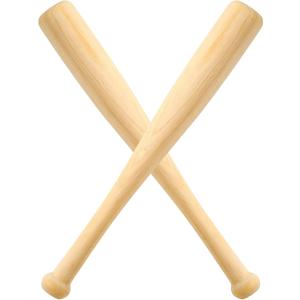 Wettarn 2 Pcs Mini Baseball Bats Miniature 17 Inch Wooden Bats Unfinished for Crafts for Painting DIY Craft Projects Ball Sports Party Decor Favors Gifts Wettarn 2 Pcs Mini Baseball Bats Miniature 17 Inch Wooden Bats Unfinished for Crafts for Painting DIY Craft Projects Ball Sports Party Decor Favors Gifts