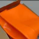 BANGIE 28" Silicone Griddle Mat for Blackstone Accessories - Anti-Warping & UV-Resistant Full-Wrap Cover for 2-Burner Flat Top Grill, Blocks Condensation Rust (Orange)