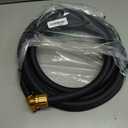 Giraffe Tools Garden Hose 6ft x 5/8", Short Water Hose Heavy Duty, Lightweight, Flexible Hybrid Hose with Swivel Handle, Male to Female Fittings