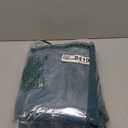 GFI LINEN CLUBS Teal Cotton Tab Top Curtains  50x96 inch Window Panel Set, 2 Panels for Living Room, Bedroom or Bathroom