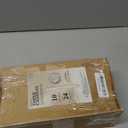 CW Studio 0.78x10 Inch Unscented Ribbed Taper Candles – Elegant Fluted Design, 11-Hour Burn, Dripless, Perfect for Home Decor, Weddings, Events & Dinners (12, White)