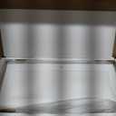 ChooChoo Bathroom Wall Cabinet, Over The Toilet Space Saver Storage Cabinet, Medicine Cabinet with 2 Door and Adjustable Shelves, Cupboard (White)