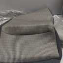 GXARTS Driver and Passenger Side Bottom Lower and Top Lean Back Replacement Cloth Seat Cover Gray #V3 Compatible with Dodge Ram 1500 2500 3500 4500 5500 2009 2010 2011 2012