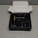 Massage Gun, Small Travel Tool, Massage Gun Deep Tissue,Percussion Handheld Portable Muscle Massager Tool for Full Body Pain Relief, Ideal Gifts for Men, Women(Black)