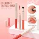 3 x Liquid Face Blush Freckle Pen, Natural Dewy Cream Blush with Light Brown Faux Freckle Stamp Pen 2 in 1 Makeup Natural Sunkissed Dewy Cheeks, Waterproof Fake Freck Tint Marker (02)