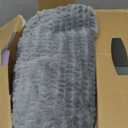 Heated Blanket Electric Blanket,Cozy Faux Rabbit Fur & Soft Flannel Warm Heater Throw Blanket with 5 Fast Heating Levels &10Hours Auto-Off Over-Heat Protection50" x 60" (Grey)