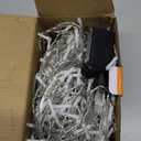 LED Icicle Lights, 300 LEDs, 33ft, 8 Modes, Curtain Fairy Light with 60 Drops, Clear Wire LED String for Christmas/Thanksgiving/Easter/Halloween/Party Backdrops Decorations (Cool White)