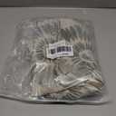 Mika Home Pack of 2 Decorative Throw Pillows Cases Cushion Cover for Sofa Couch Bed,Sunflower Pattern,20x20 Inches,Blue Cream