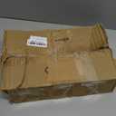 Soaoo Christmas Hot Cocoa Bar Coffee Station Organizer Decorative Wood Storage Box with Handle Coffee Organizer Pod Holder for Countertop Decorative Xmas Storage Bins Bar Accessories(White)