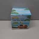 Coco Coir Bricks 6 Pack Premium 100% Organic Peat Moss, Fiber Coconut Husk for Planting, Gardening, Potting Soil Substrate