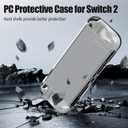 HEYSTOP Carrying Case for Nintendo Switch 2,Portable Travel Case for Nintendo Switch 2 Accessories with Screen Protector*1,Protective Cover*1,Thumb Caps*6,Large Space with 12 Game Card Slot,Hard Shell