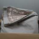 10x14 Washable Area Rug for Living Room, Extra Large Neutral Vintage Boho Rugs for Dining Room, Kids Room, Farmhouse, Durable Low Pile Non Slip Carpet for High Traffic Areas, Apricot