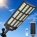 Solar Street Light, 13000W Solar Street Lights Outdoor Waterproof, XL Pack of 1