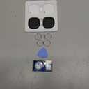 Air Tracker Tags-4 Pack, Bluetooth Tracker Works with Apple Find My APP (iOS Only), Bluetooth Smart Air Tag Keys Finder and Item Locator for Keys, Bags, Luggage, Wallet, Replaceable Battery