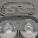 Momcozy M5 Hands-Free Wearable Breast Pump, Double-Sealed Flange for Baby-Like Comfort, 3 Modes & 9 Suction Levels, Portable Electric Pump  24mm, 2-Pack Cozy Red