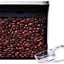 OXO Steel POP Coffee Container with Scoop- 1.7 Qt for Coffee, Tea and More,Grey