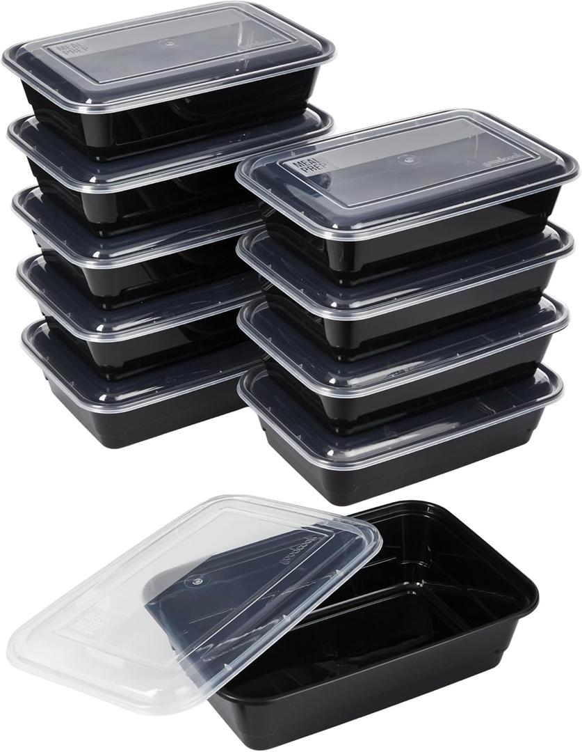 GoodCook Meal Prep Containers, Single (1 Count (Pack of 1))