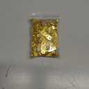 Hordion 20pcs Hook Hasp Latch, Golden Swing Arm Clasp Latch Zinc Alloy Jewelry Box Latch with Mounting Screws