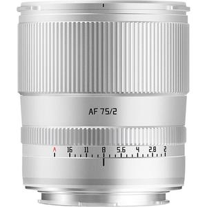 TTArtisan AF 75mm f/2 Lens (L-Mount, Silver)