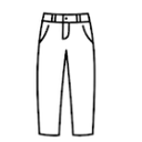 ZARA Jeans Women's High Rise Tapered Pull-on Pant, Small