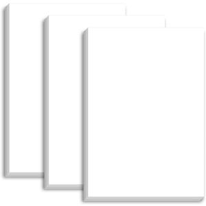 (3-Pack) Premium Printer Paper, A4 (8.3"x 11.7") Blank Copy Paper, Unpunched, Blank Papers, 28lb Bond/100gsm, 150 Sheets/300 Pages